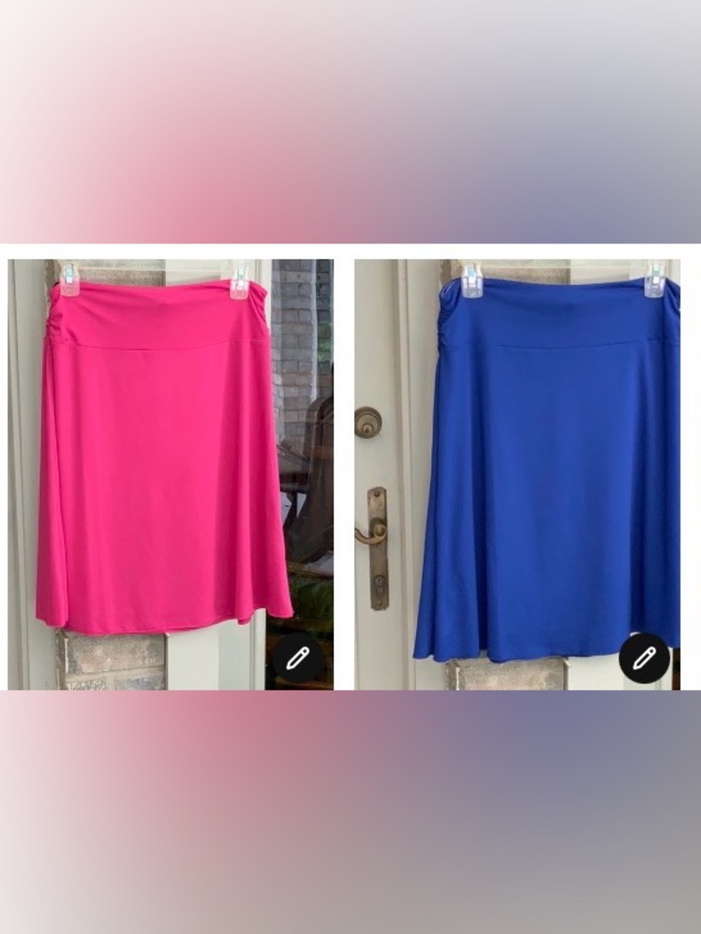 🛍New❗️TWO Reversible skirt size M Bundle (2)